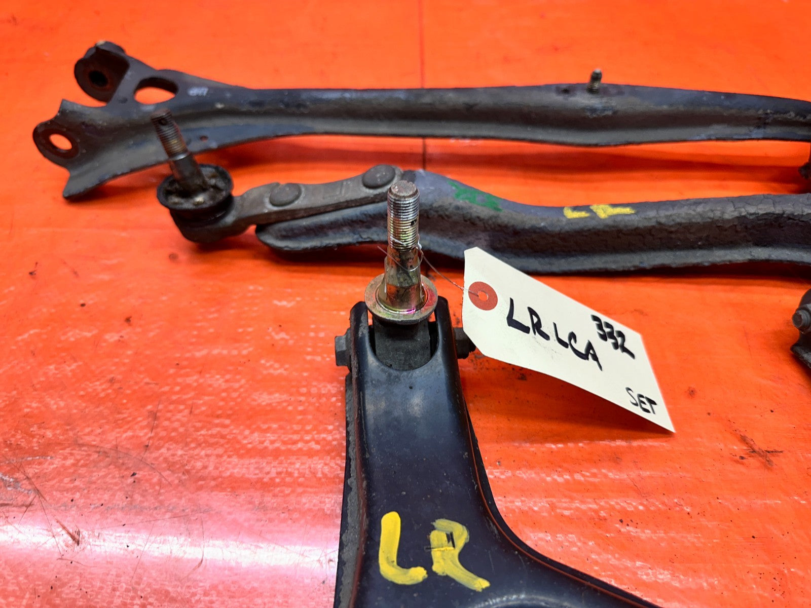 92 96 HONDA PRELUDE LEFT REAR CONTROL ARMS SET OEM FACTORY OE #3327