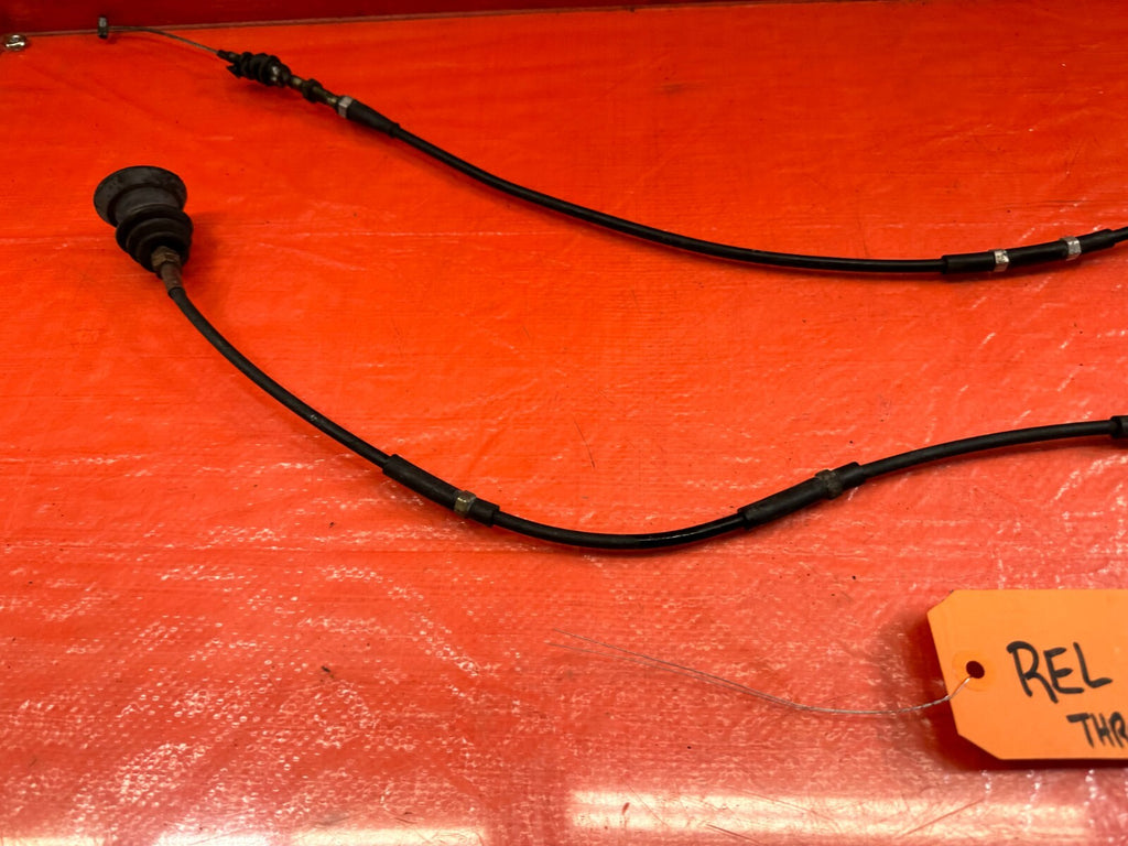 99 00 HONDA CIVIC SI EM1 B16A2 CRUISE CONTROL & THROTTLE CABLE   OEM FACTORY 2028