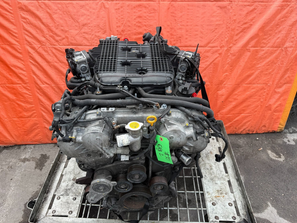 09-13 INFINITI G37 VQ37VHR REAR WHEEL DRIVE (RWD) - ENGINE MOTOR LONG BLOCK 51K0