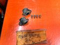 97 01 HONDA CR V CRV LEFT & RIGHT FRONT SWAY BAR BRACKETS W/ BUSHINGS OEM #3010