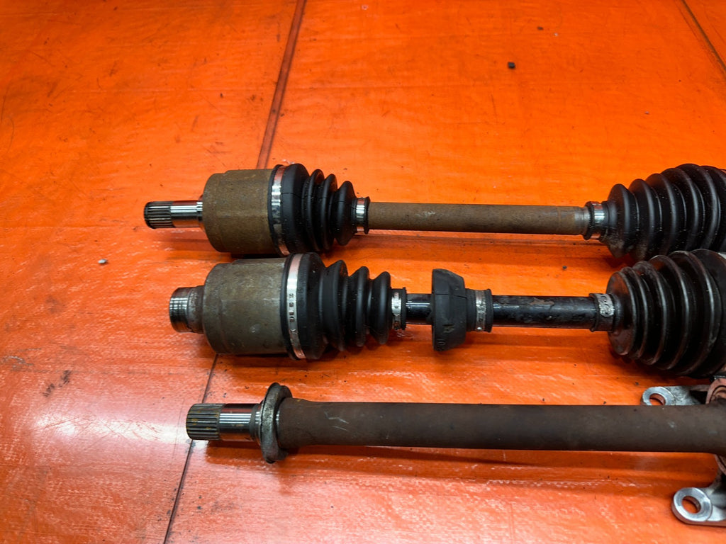 04-05 ACURA TSX 4D 2.4L K24A2 FRONT CV AXLES HALF SHAFTS INTERMEDIATE SHAFT #34212
