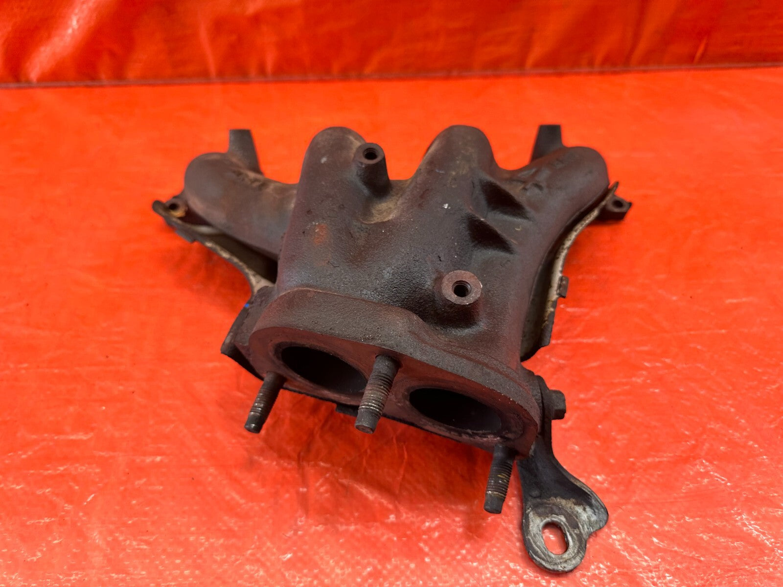 94 01 ACURA INTEGRA B18B1 NON VTEC   EXHAUST MANIFOLD   TOP PORTION ONLY   OEM4