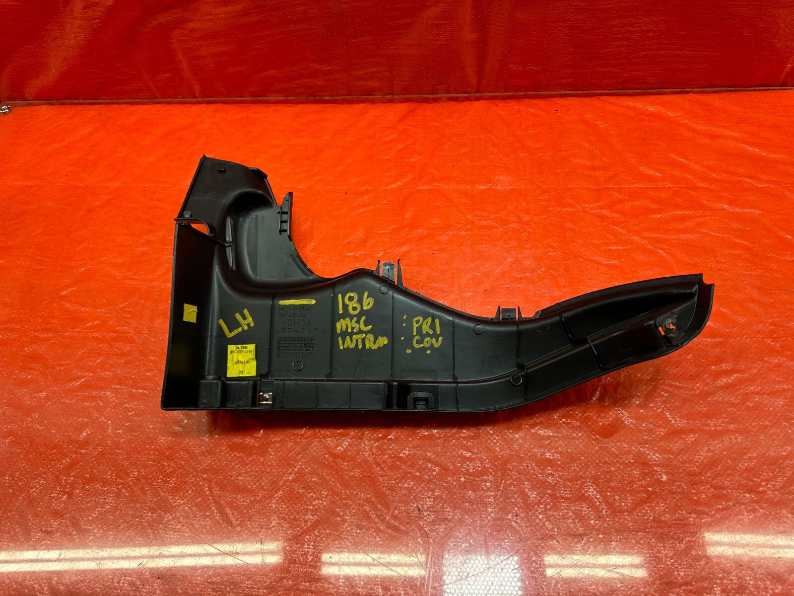 02 05 HONDA CIVIC SI EP3 HATCHBACK   PRIVACY COVER TRIM PLASTIC   LEFT OEM #18610