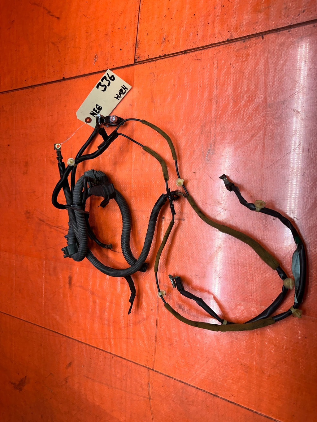 97 01 HONDA PRELUDE 2.2L BATTERY POSITIVE TERMINAL CABLE WIRE HARNESS OEM #3360