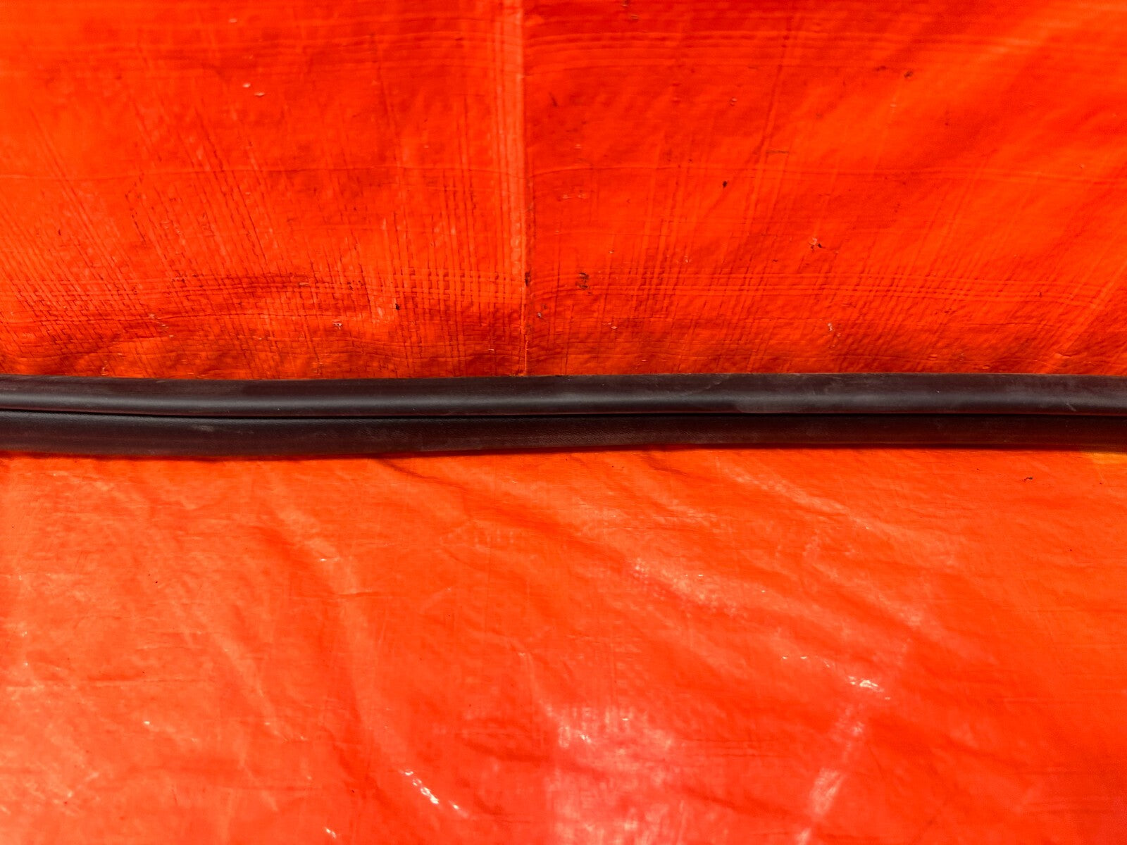 08 14 SUBARU WRX WAGON   CHASSIS TO DOOR OPEN TRIM WEATHER STRIP RIGHT REAR #2833