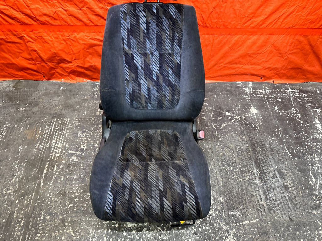 94-01 ACURA INTEGRA BLUE CONFETTI RIGHT PASSENGER FRONT SEAT OEM #CONFETTI7