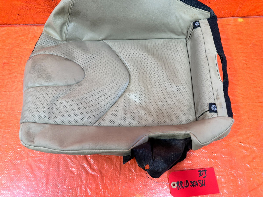 09 11 MAZDA RX8 RX 8 PASSENGER RIGHT FRONT LOWER SEAT SKIN WRAP TAN   OEM 3034