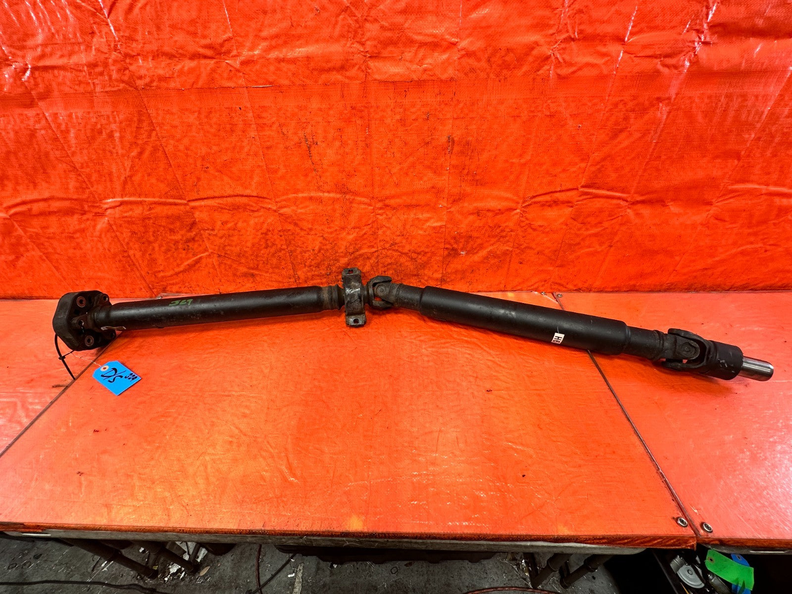 09 15 INFINITI G37 Q60 CONVERTIBLE A/T AUTO REAR PROPELLER DRIVESHAFT OEM #3290