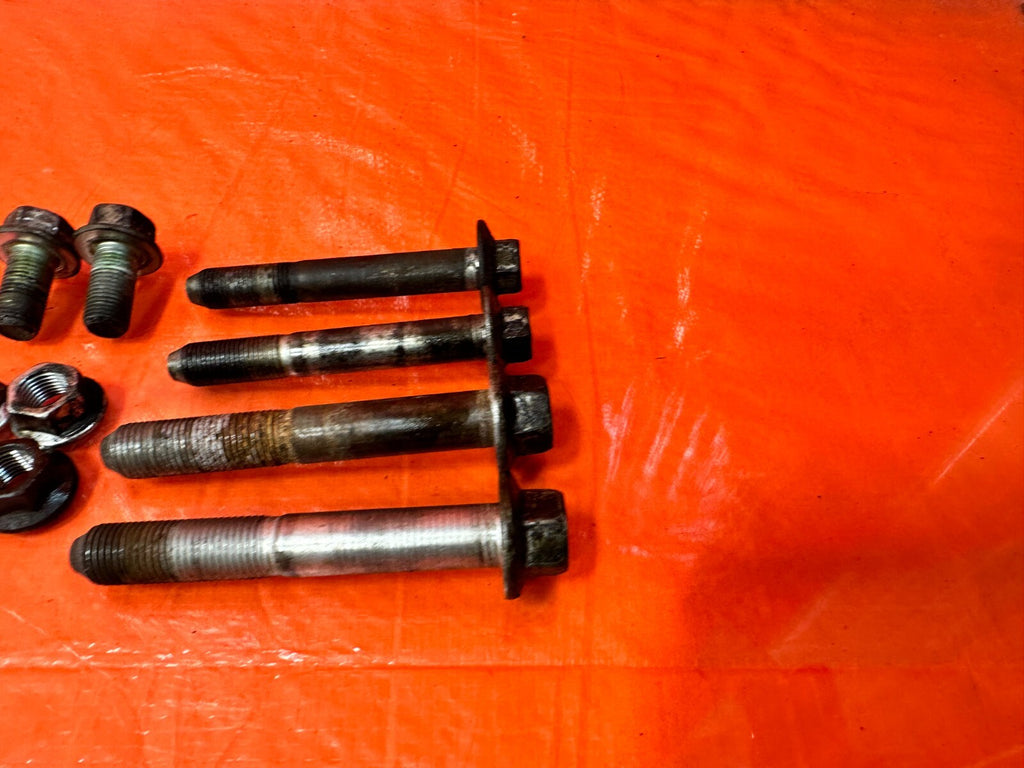 06 11 HONDA CIVIC SI   FRONT LOWER CONTROL ARM BOLTS HARDWARE   OEM FACTORY #3001