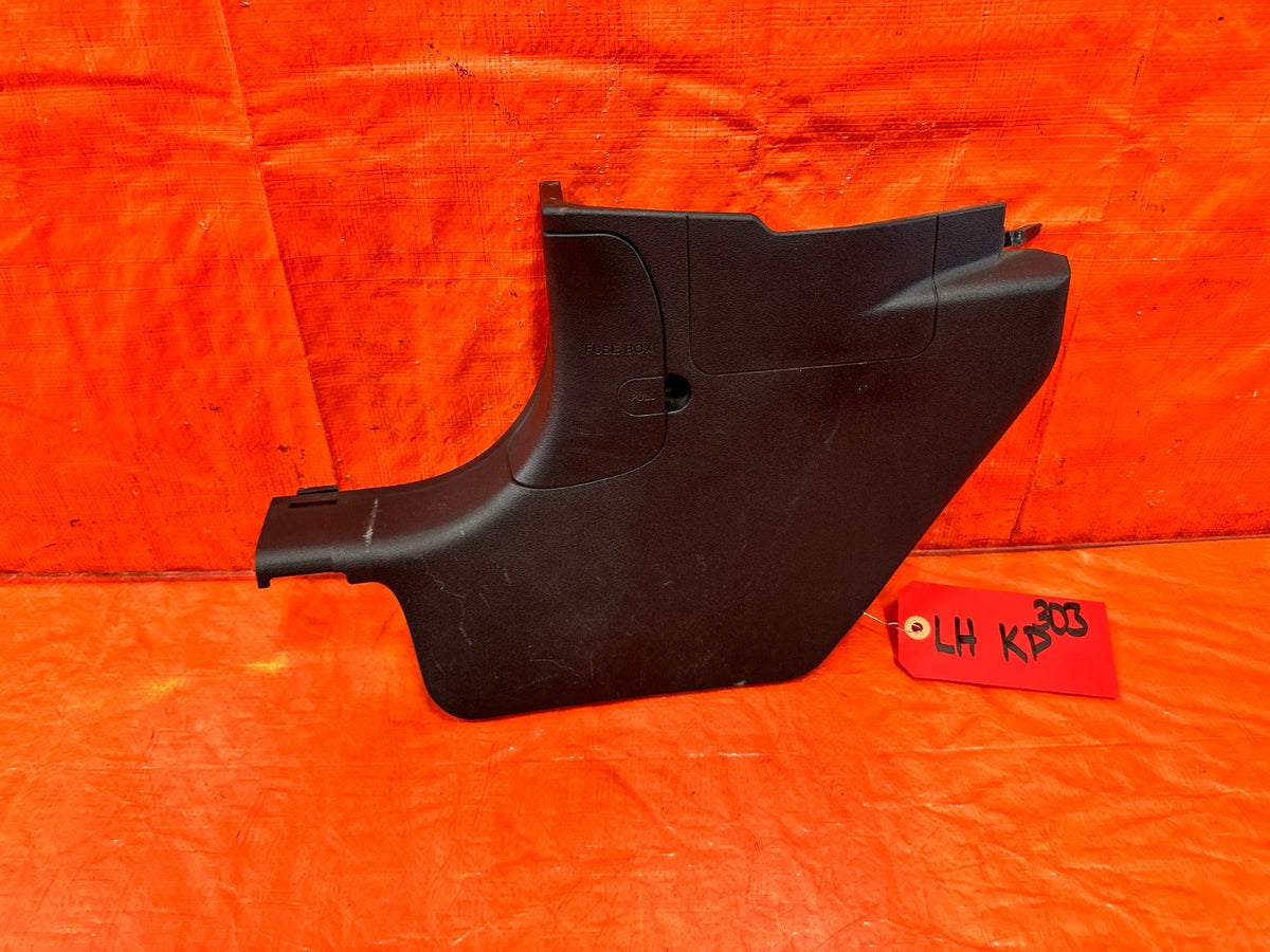 09-11 MAZDA RX8 RX-8 - KICK PANEL - DRIVER LEFT SIDE - BLACK COLOR - OEM 3030