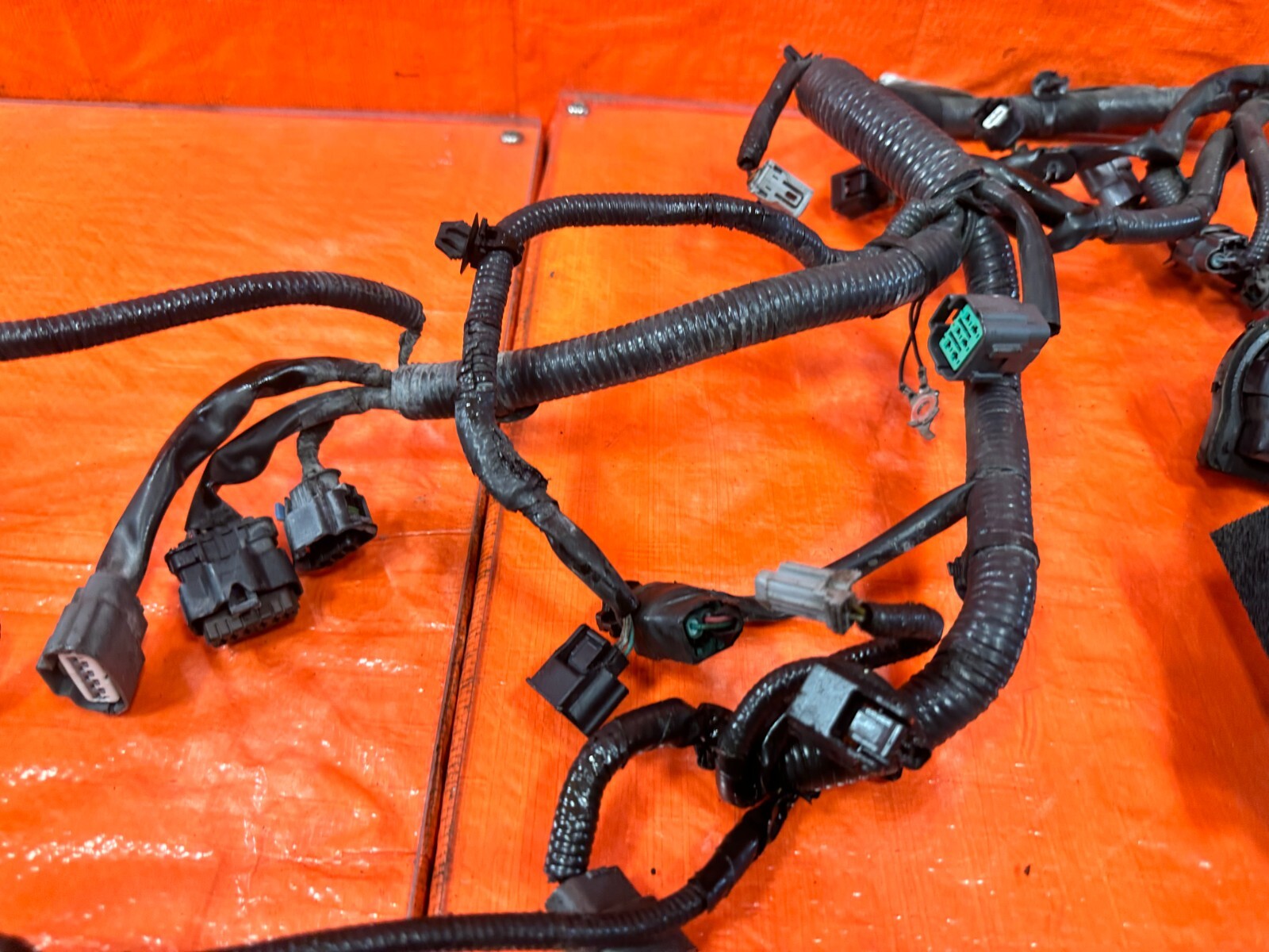 18 19 INFINITI Q60 RED SPORT    RWD   VR30DDTT   ENGINE MOTOR WIRE HARNESS #28918
