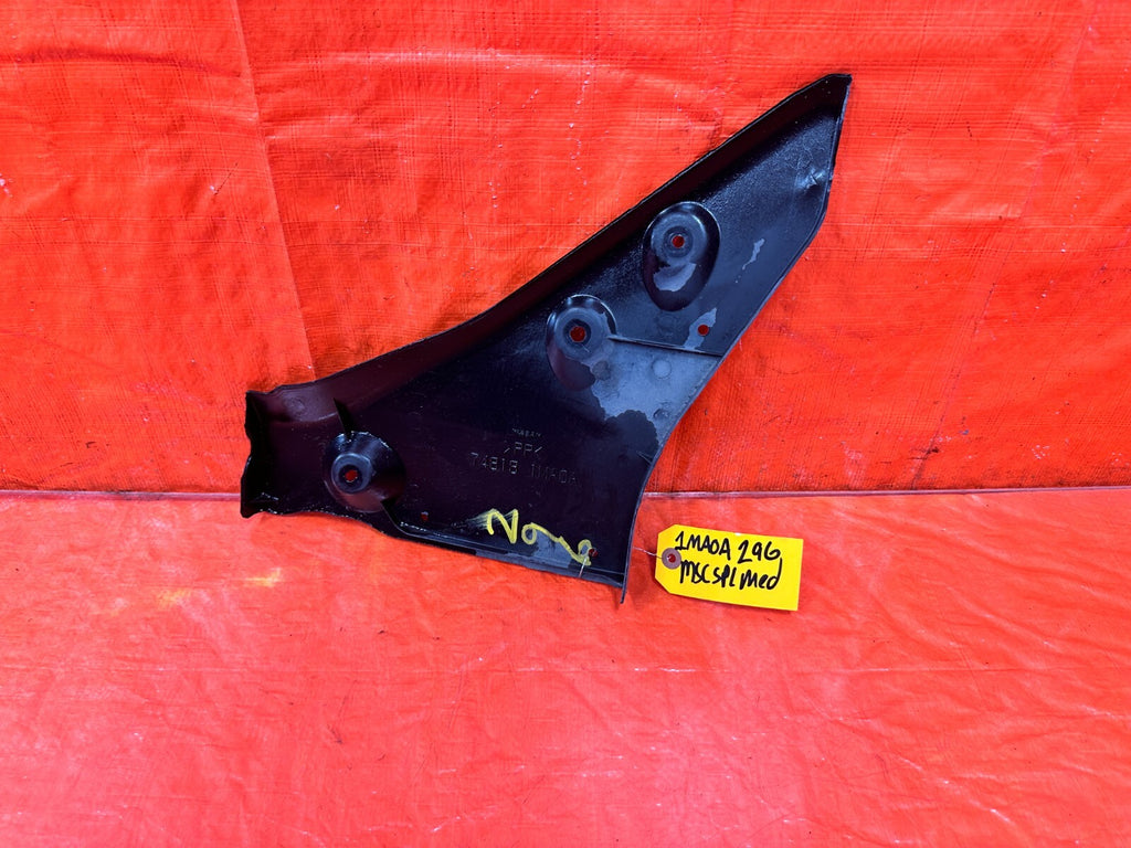 14 20 INFINITI Q50   SPLASH SHIELD TUNNEL STAY BRACKET RIGHT REAR   OEM #2960