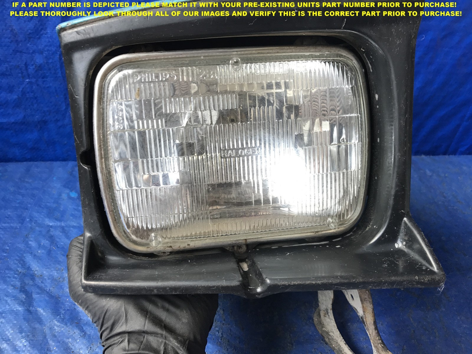 OEM 1987 1988 1989 TOYOTA MR2 PASSENGER RIGHT HEADLIGHT R RH 1