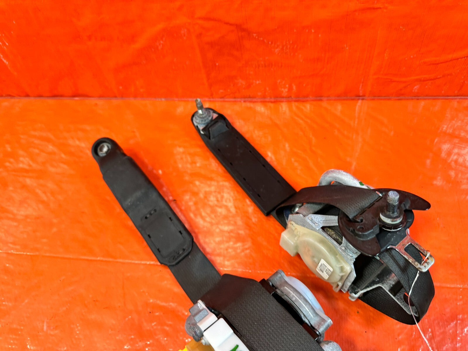 13 15 HONDA CIVIC SI 2D COUPE   LEFT & RIGHT FRONT SEAT BELTS OEM FACTORY #2699