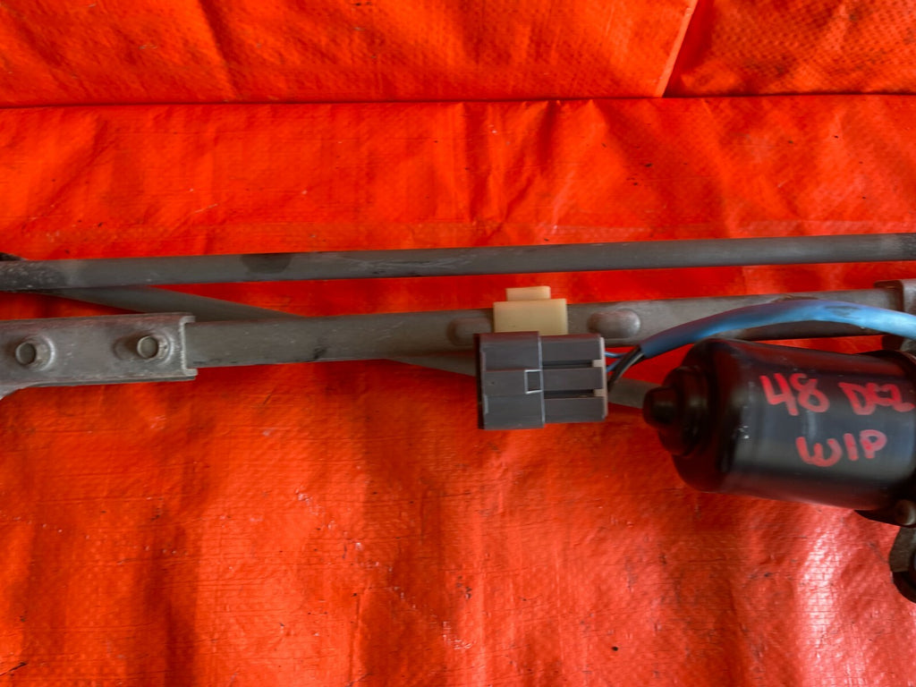 94   01 ACURA INTEGRA 2 & 4 DOOR FRONT WINDSHIELD WIPER MOTOR WITH LINKAGE #484