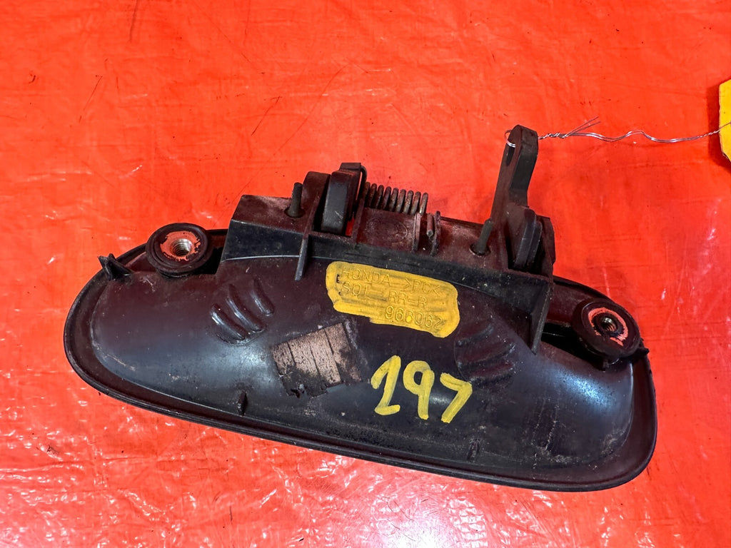 96 00 HONDA CIVIC 4D SEDAN ONLY   PASSENGER RIGHT REAR DOOR HANDLE   OEM #2974