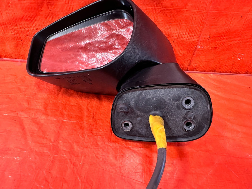 13 20 SUBARU BRZ   DRIVER LEFT EXTERIOR SIDE VIEW MIRROR BLACK COLOR  OEM #2924