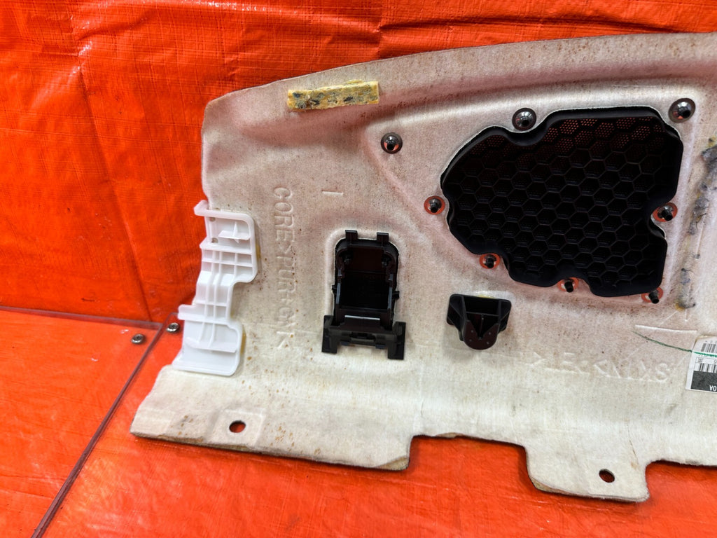 17 20 INFINITI Q60   SPEAKER TRAY PACKAGE TRAY TRIM   OEM FACTORY #28911