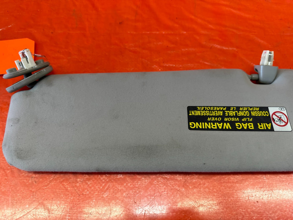 07 09 LEXUS ES350   PASSENGER RIGHT SUN VISOR   LIGHT GRAY   OEM FACTORY #2446