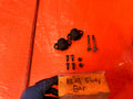 02 10 LEXUS SC430   REAR SWAY STABILIZER BRACKETS W/ BOLTS & BUSHINGS   OEM #2880