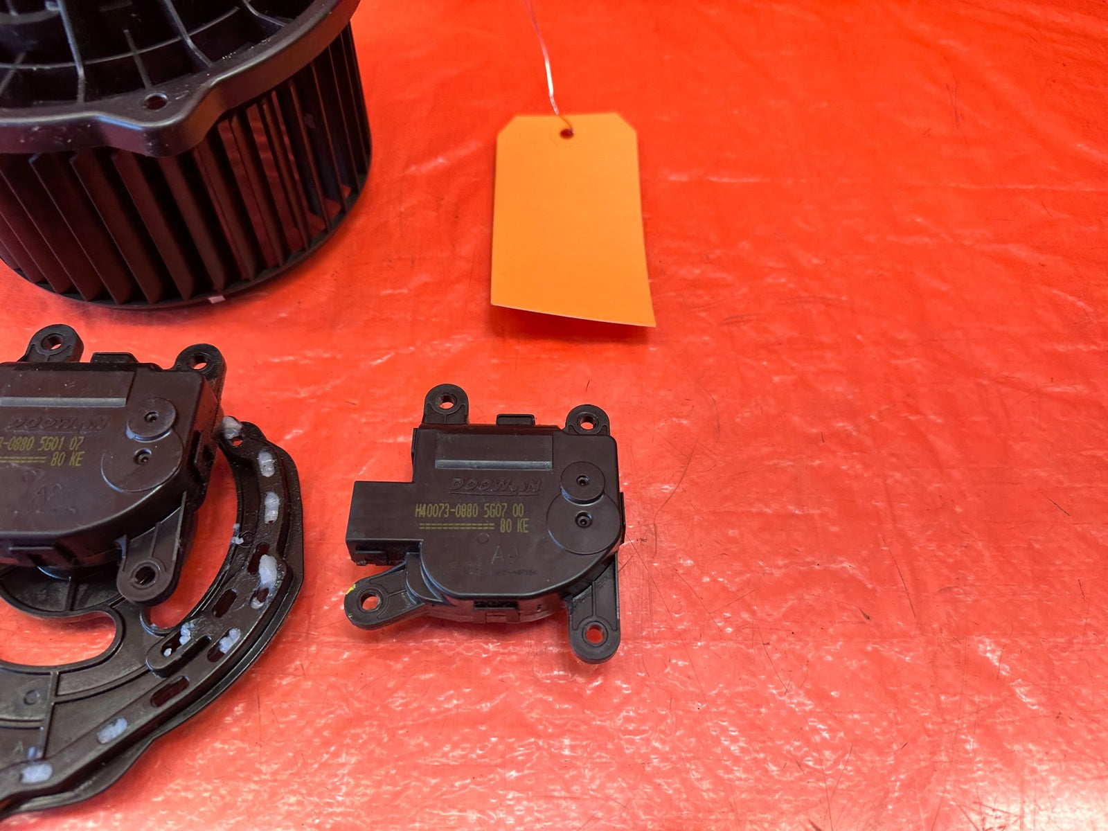 13 16 HYUNDAI GENESIS COUPE AIR CONDITIONING AC BLOWER MOTOR & RESISTOR OEM #2195