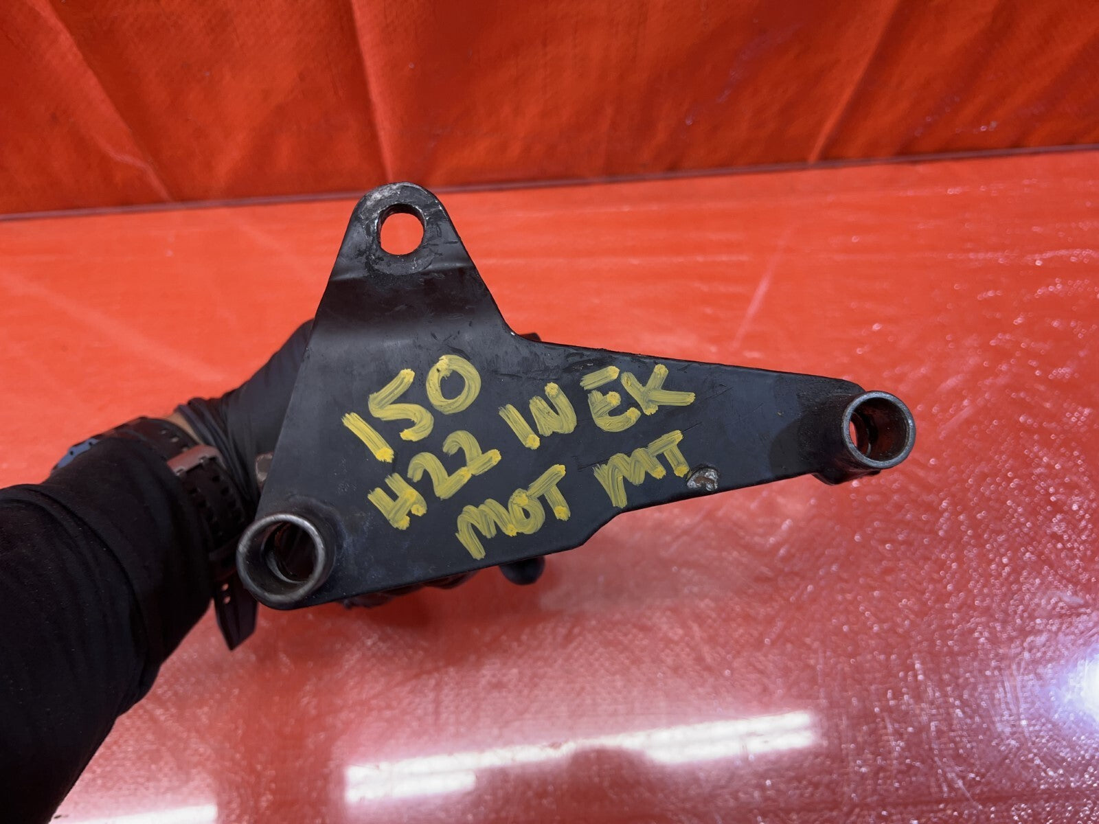 96 00 HONDA CIVIC   H22 ENGINE INTO CIVIC   ENGINE LONG BLOCK MOTOR MOUNT #150 15
