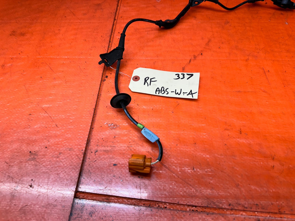 00-03 HONDA S2000 AP1 2.0L RIGHT PASSENGER FRONT ABS WHEEL SPEED SENSOR WIRE #334