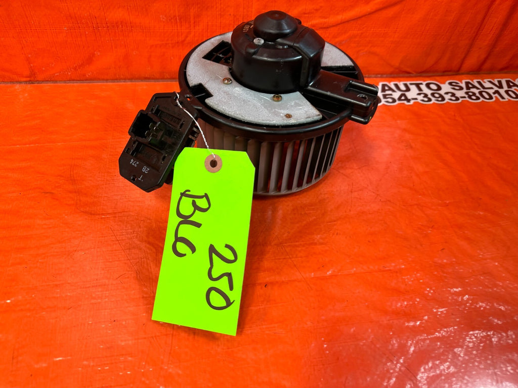 00 05 TOYOTA CELICA   GT & GT S   AC BLOWER MOTOR & RESISTOR KIT   OEM OE #2504