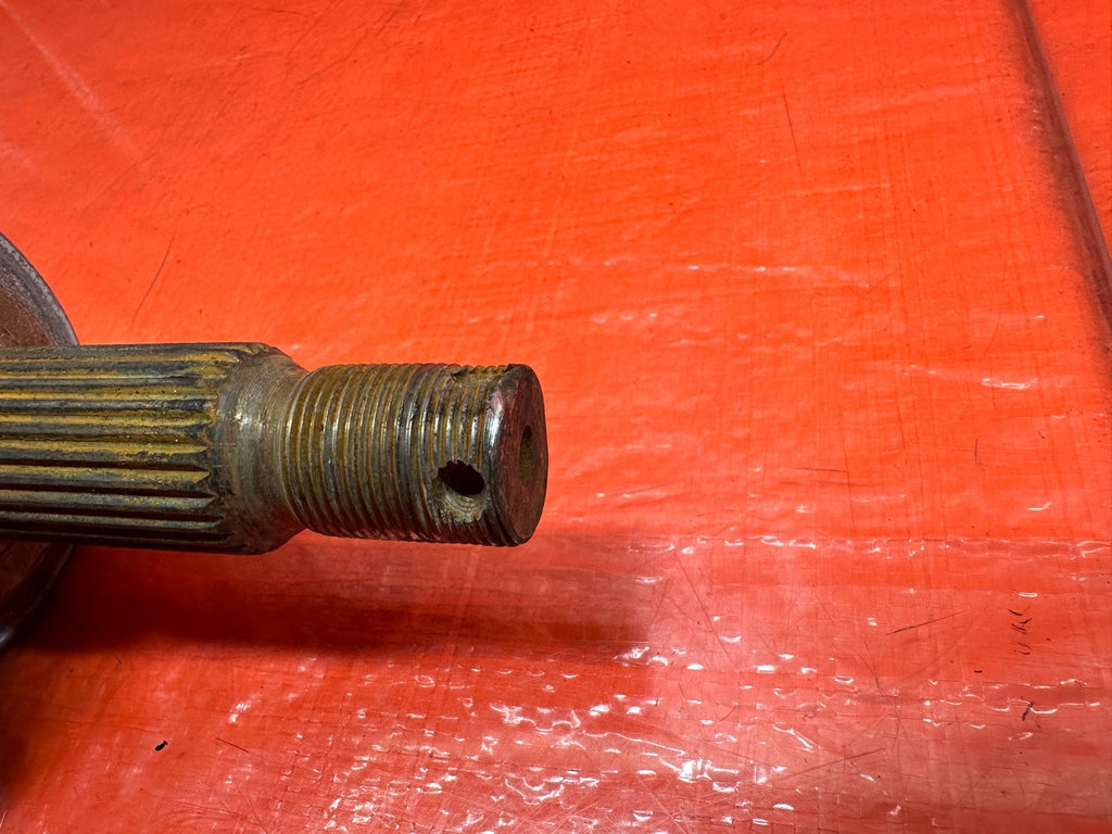 08 15 LANCER EVOLUTION X EVO 10   PASSENGER RIGHT REAR AXLE   OEM FACTORY OE 2145