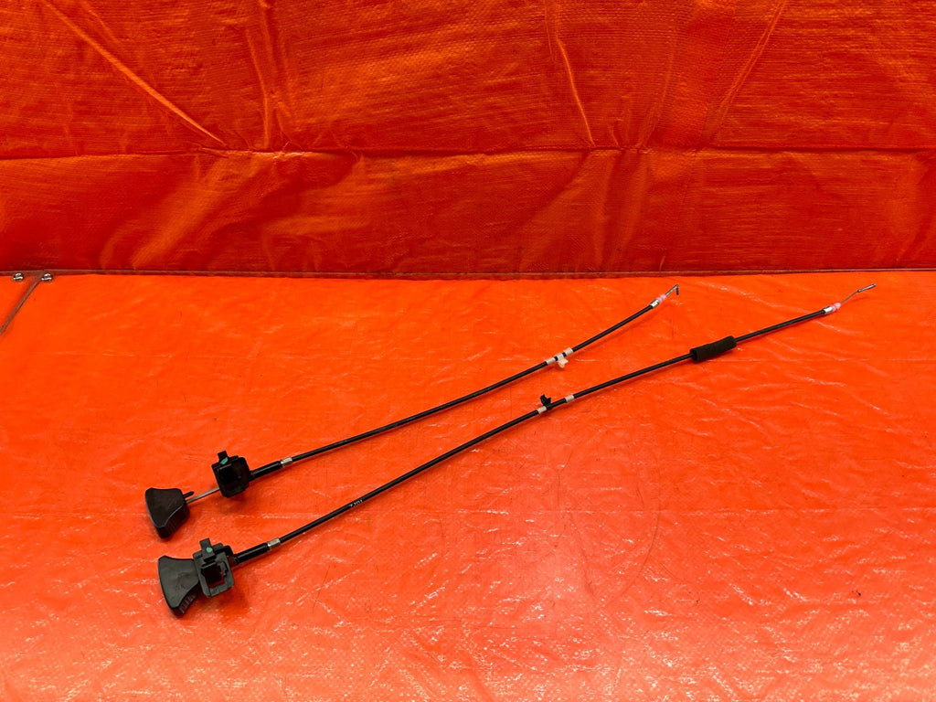 07 11 HONDA CIVIC SI SEDAN   LEFT & RIGHT REAR SEAT RELEASE PULL CABLES OEM #2200