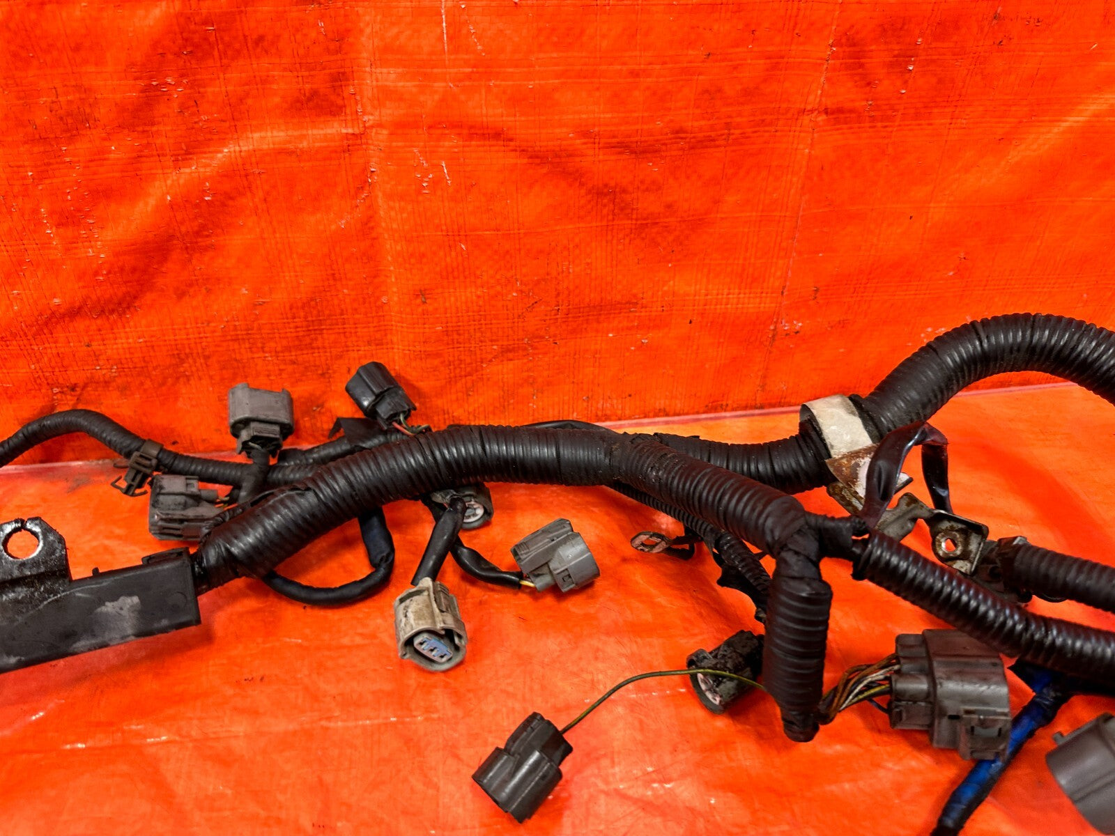 96 97 HONDA DEL SOL   SOHC VTEC   D16Y8   AUTOMATIC ENGINE HARNESS   OEM #2954