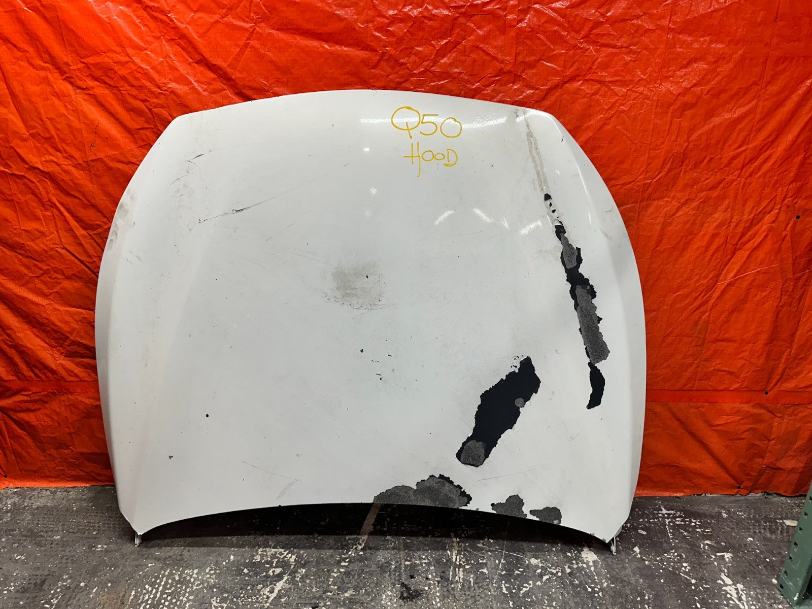14-24 INFINITI Q50 4D 3.7L 3.0T FRONT HOOD PANEL COVER ASSEMBLY OEM #Q500