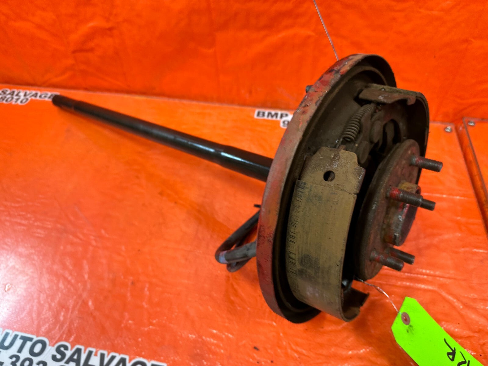 95 04 TOYOTA TACOMA   4 CYL   NON ABS   MANUAL PASSENGER RIGHT REAR AXLE OEM 2497