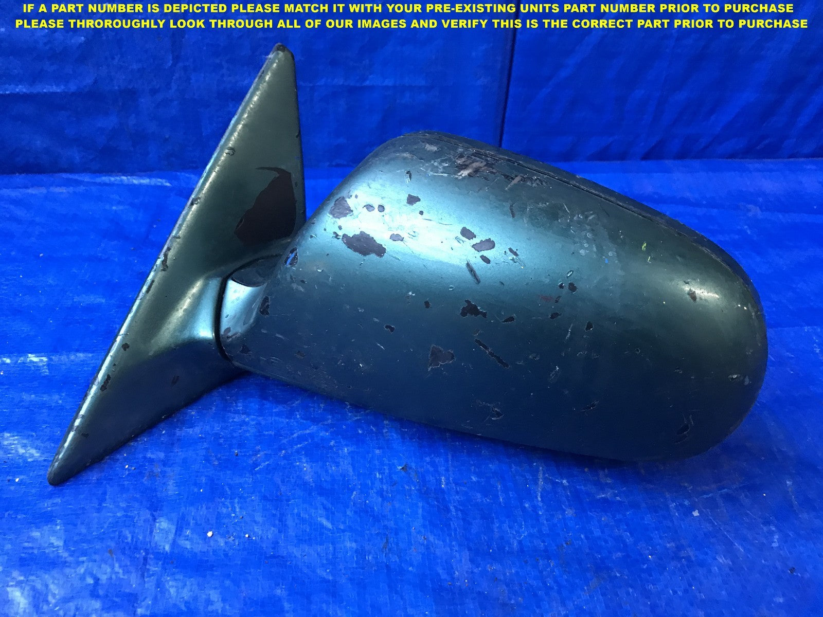 OEM 1990 1991 1992 1993 HONDA ACCORD DRIVER LEFT SIDE VIEW MIRROR ___0