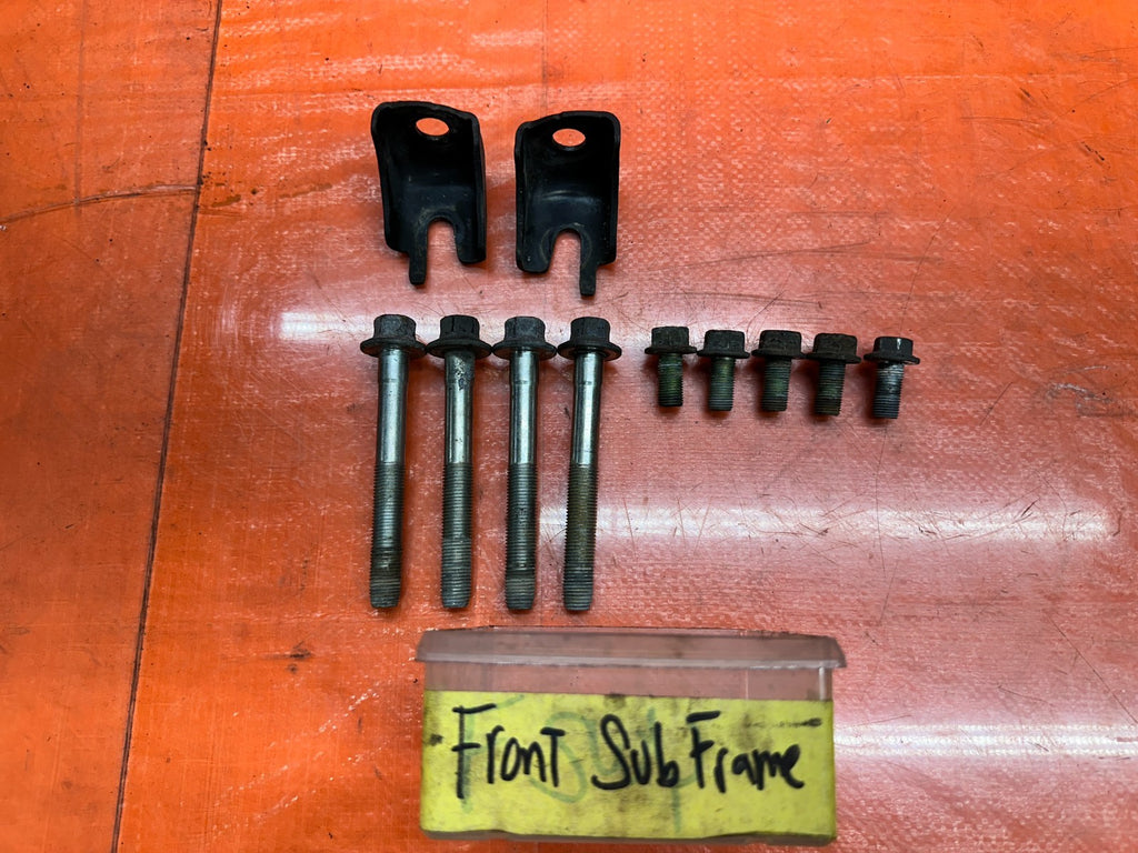 13 15 HONDA CIVIC SI 2.4L FRONT SUSPENSION SUBFRAME K MEMBER MOUNT BOLTS OEM 3340
