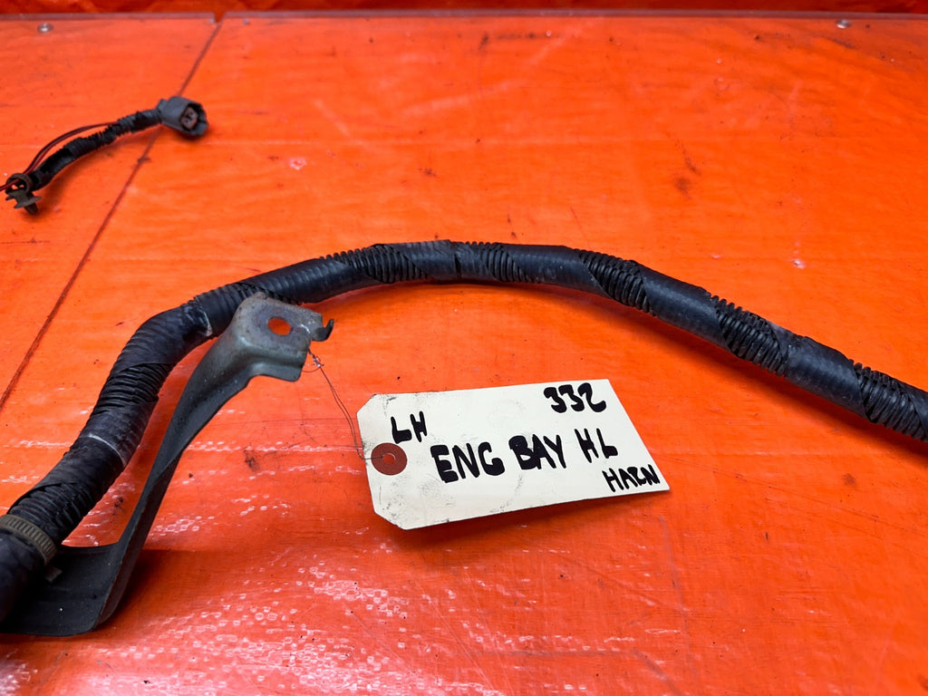 92 96 HONDA PRELUDE LEFT ENGINE BAY WIRE HARNESS OEM #3324