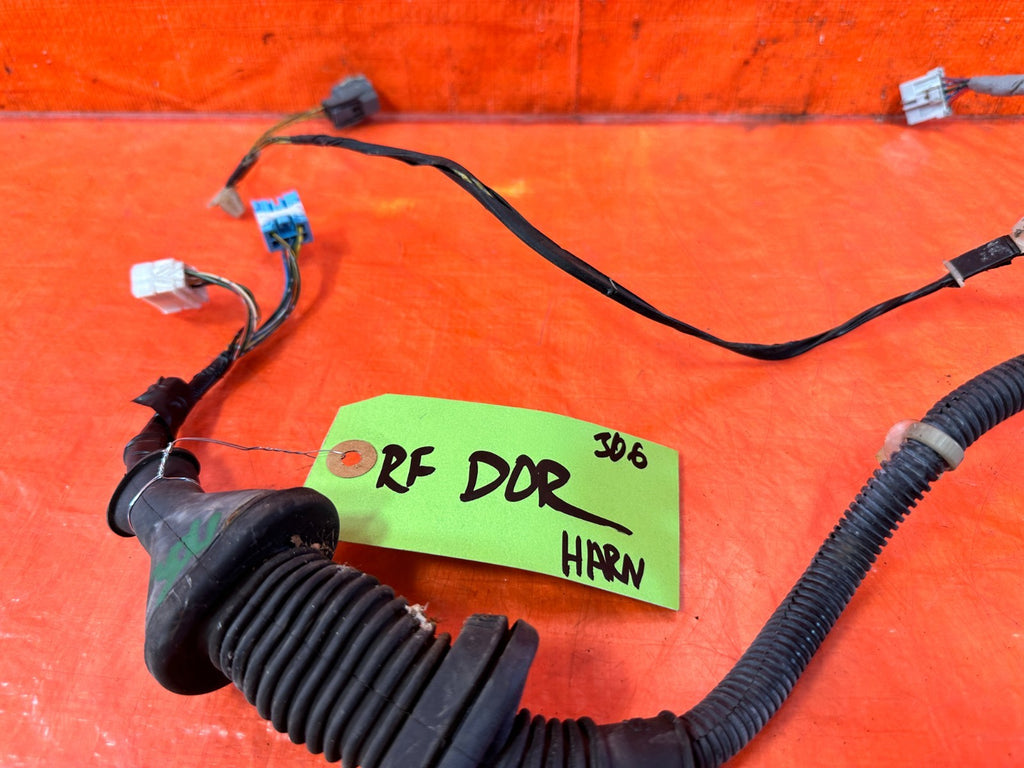 02 05 HONDA CIVIC SI EP3 HATCH PASSENGER RIGHT DOOR WIRING HARNESS WIRE LOOM 3063