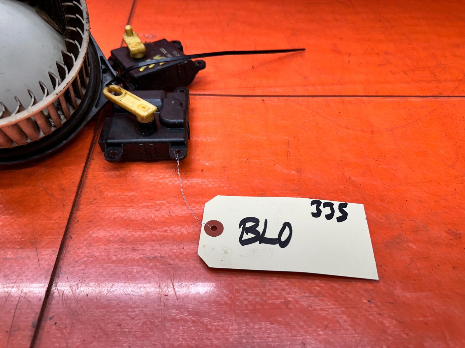 97 01 HONDA PRELUDE 2.2L HEATER AC BLOWER MOTOR WITH WIRING HARNESS OEM #3354