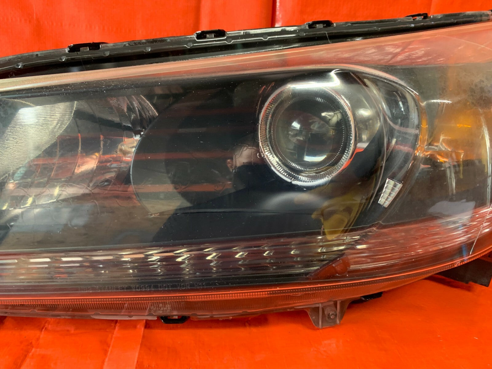 OEM 2012 2014 2015 HONDA ACCORD SEDAN   DRIVER LEFT HEADLIGHT HEADLAMP   NON LED4