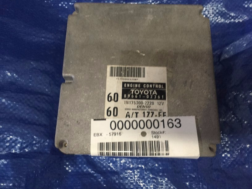 OEM 1998 Toyota Corolla A/T ECU # 89661 02361 Engine Control Module #14910