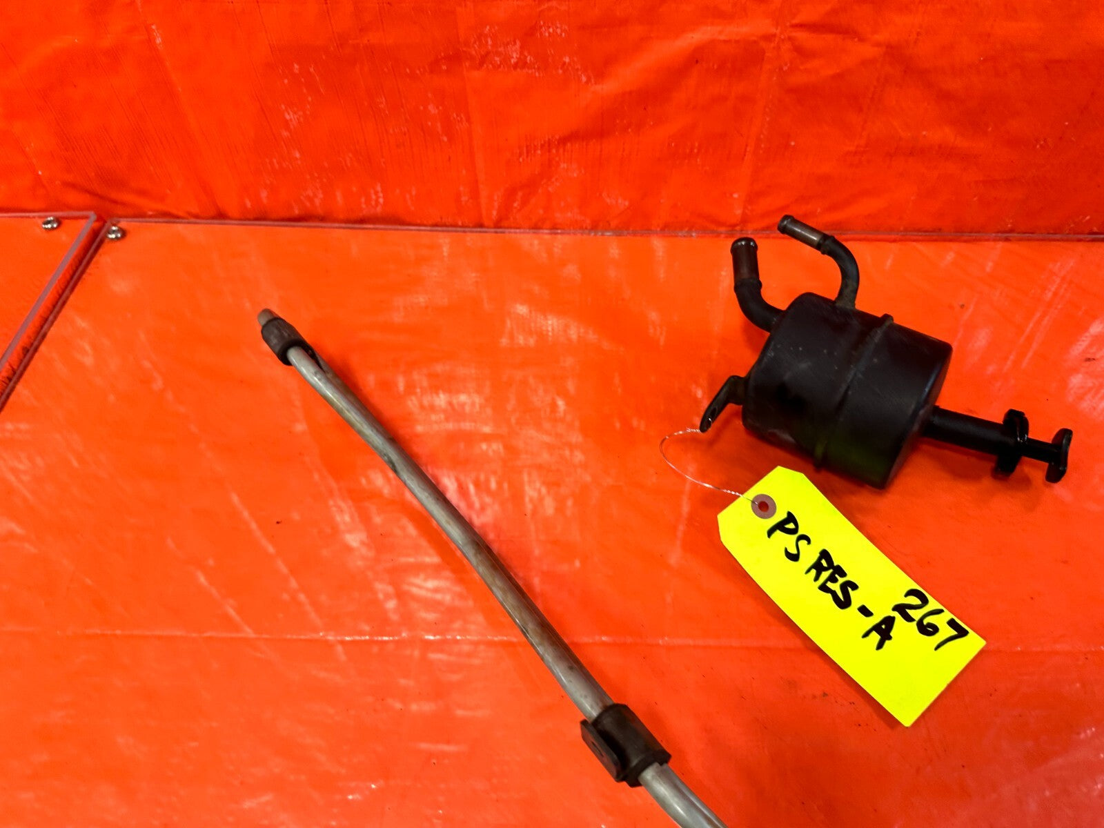 90 97 MAZDA MX 5 MIATA POWER STEERING LINE OIL COOLER TUBE & RESERVOIR TANK OEM8