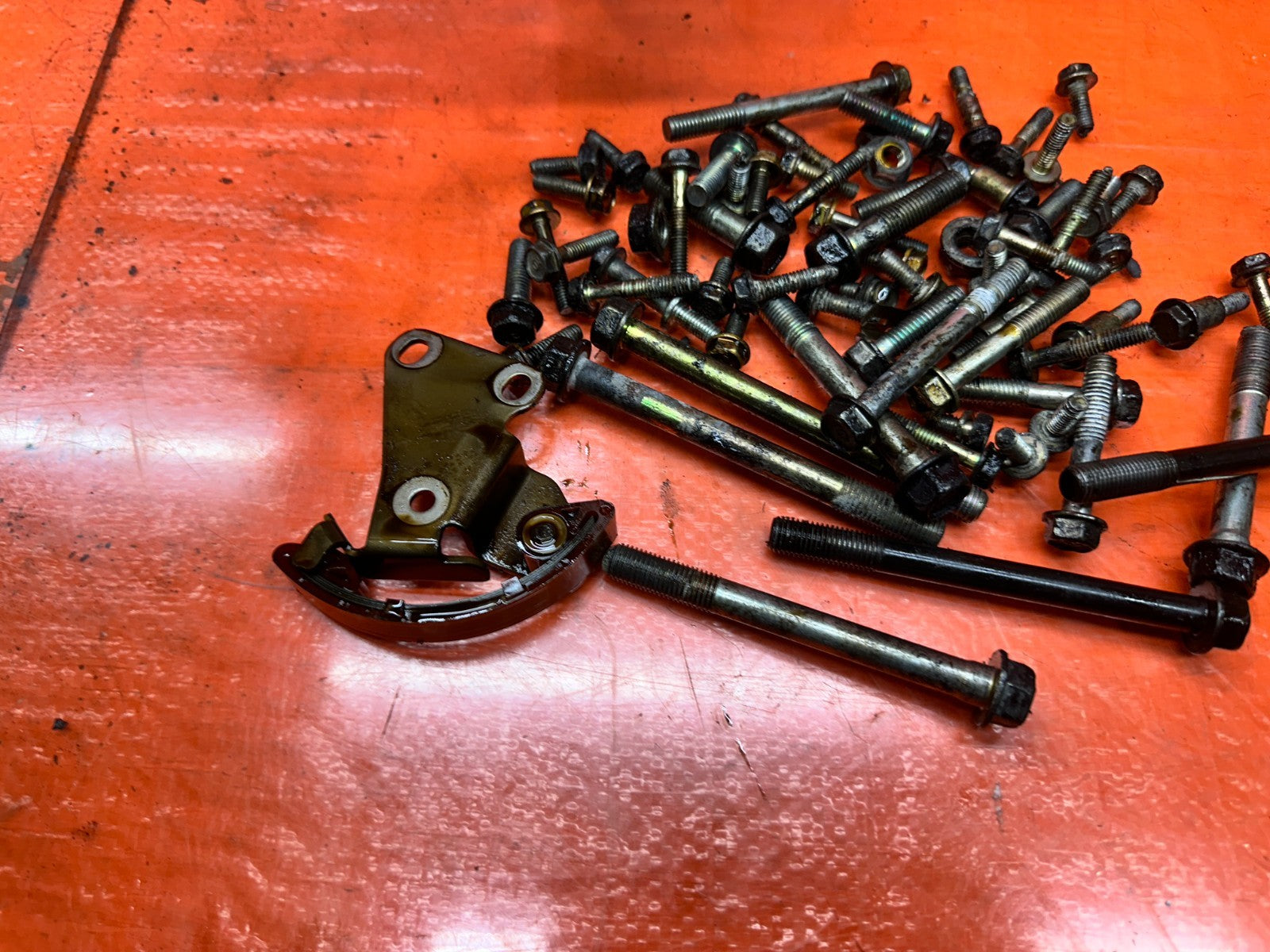 04-08 ACURA TSX 4D 2.4L K24A2 ENGINE BLOCK OIL PAN BOLTS HARDWARE SET OEM #3426