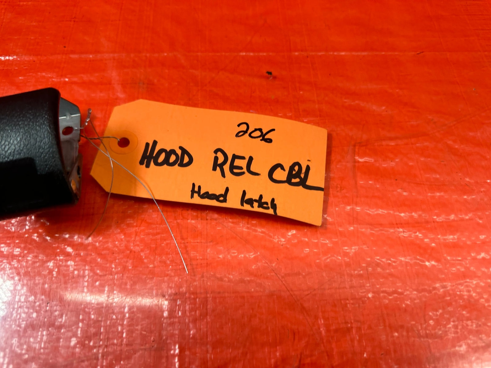 08 15 INFINITI G37 & Q60 2D COUPE   HOOD RELEASE LATCH PULL LEVER HANDLE OEM 2074