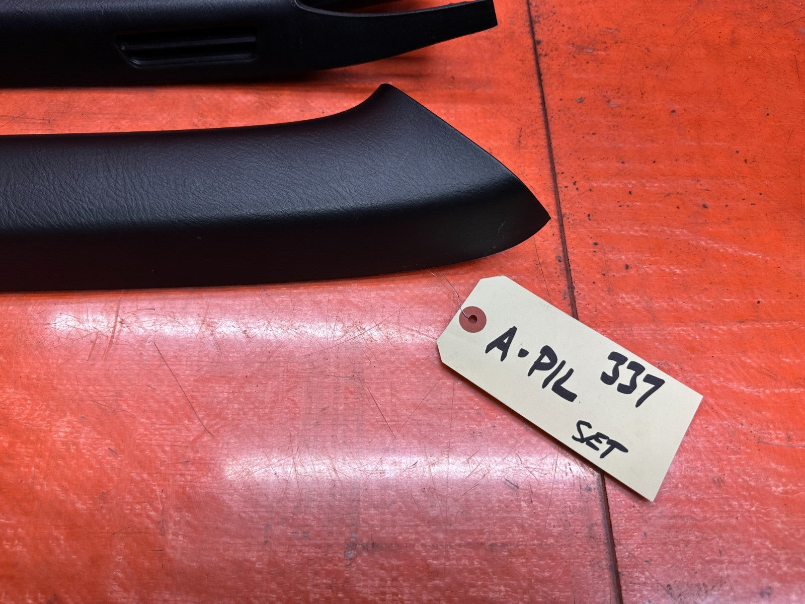 00-09 HONDA S2000 AP1 AP2 FRONT WINDSHIELD A PILLAR TRIM PAIR OEM #3374