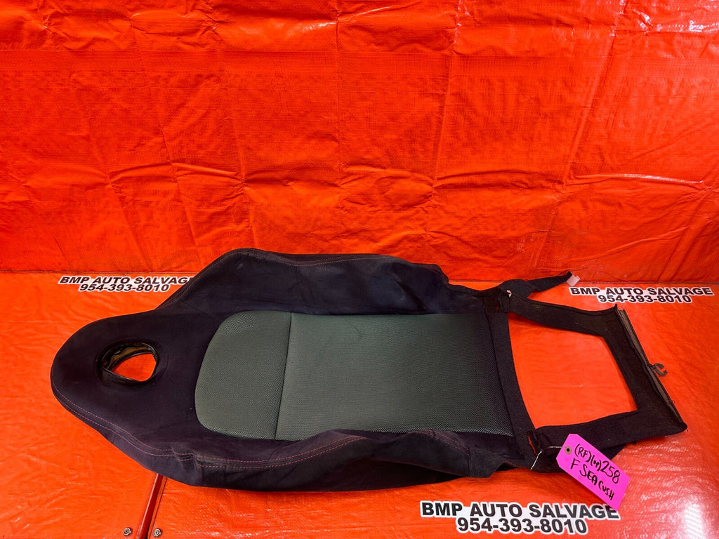 02 05 HONDA CIVIC SI EP3 PASSENGER RIGHT FRONT UPPER SEAT SKIN WRAP COVER OEM 580