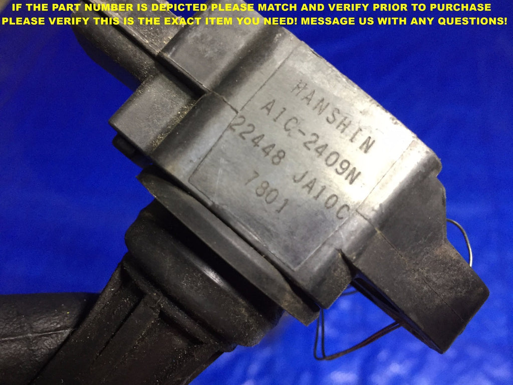 INFINITI EX35 2008 2012 NISSAN IGNITION COIL NUMBER 22448 JA10C AIC 2409N OEM1