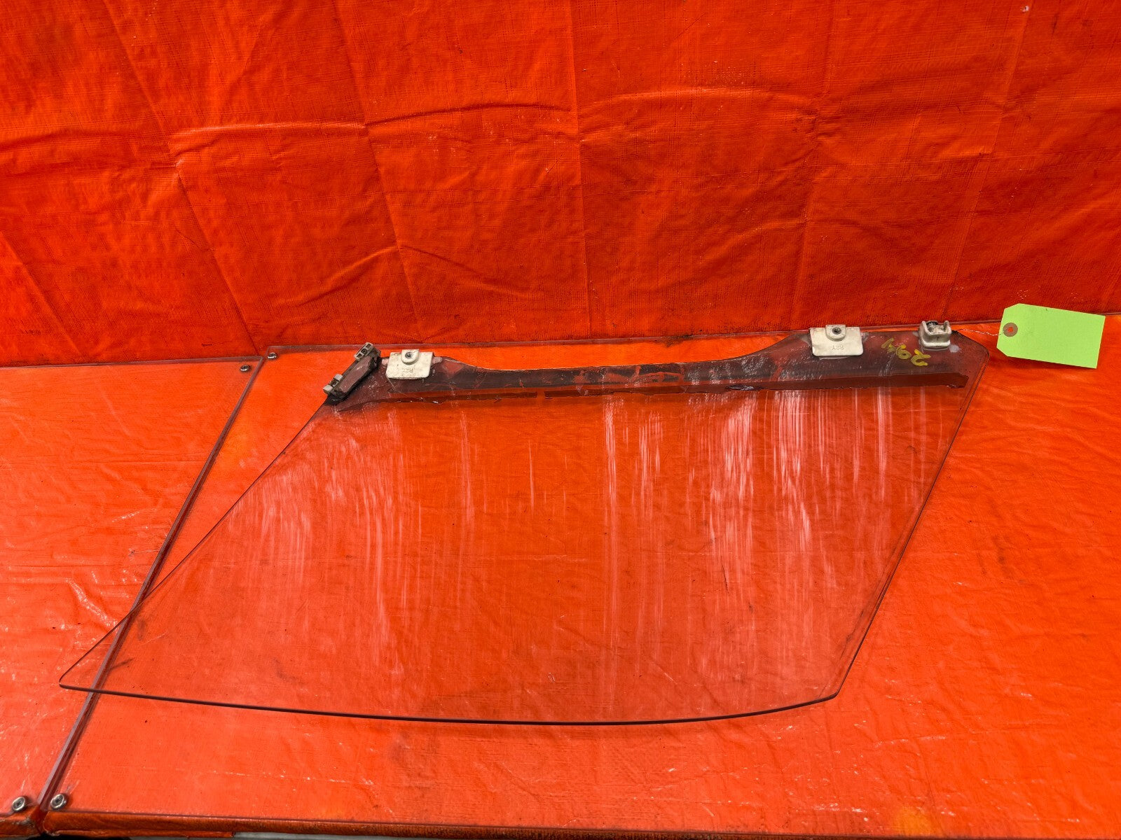 94 97 HONDA DEL SOL   DOOR GLASS WINDOW   PASSENGER RIGHT SIDE   OEM #2948