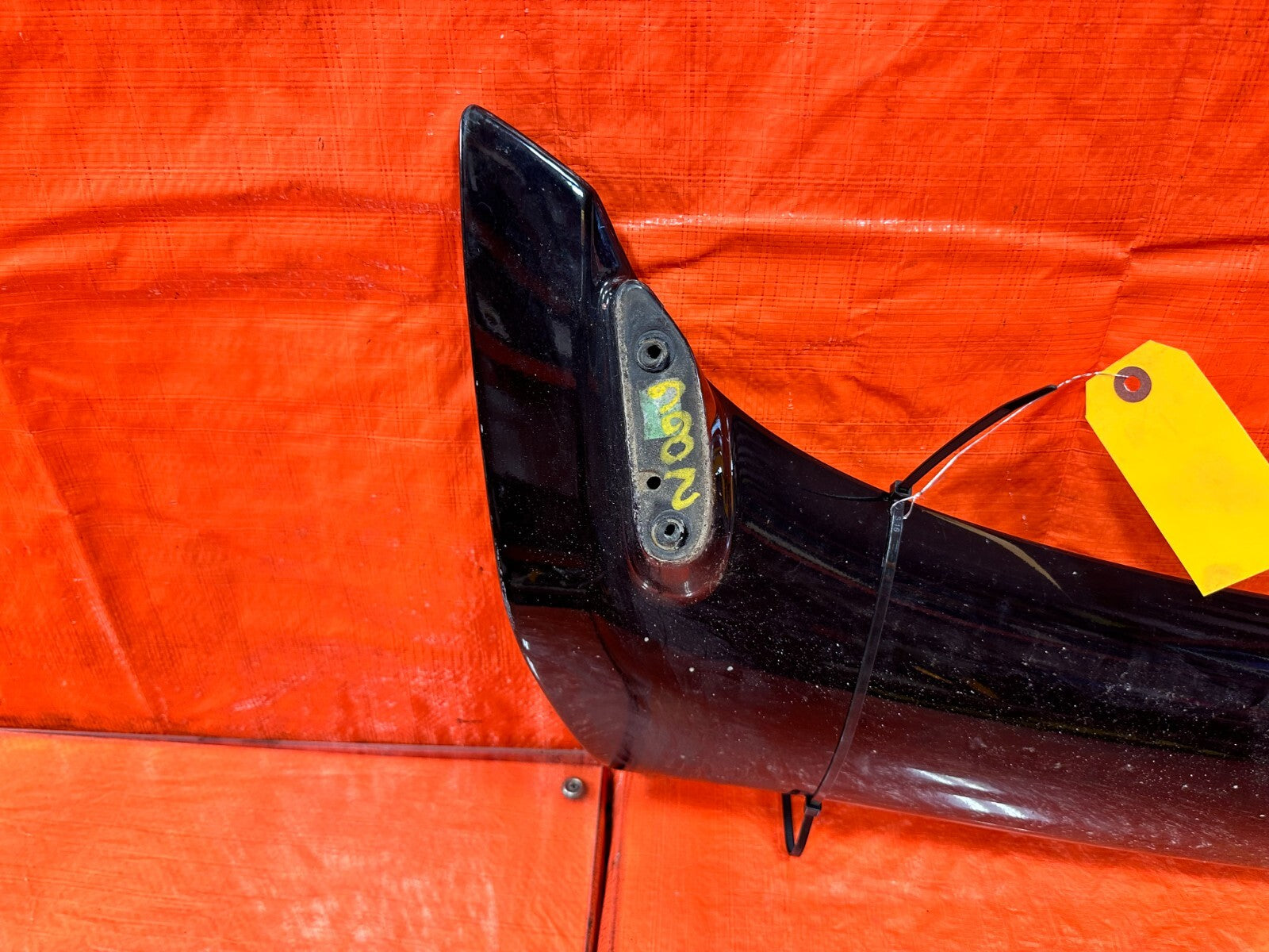 06 11 HONDA CIVIC COUPE   SI FACTORY SPOILER WING   BLACK COLOR OEM FACTORY 28613