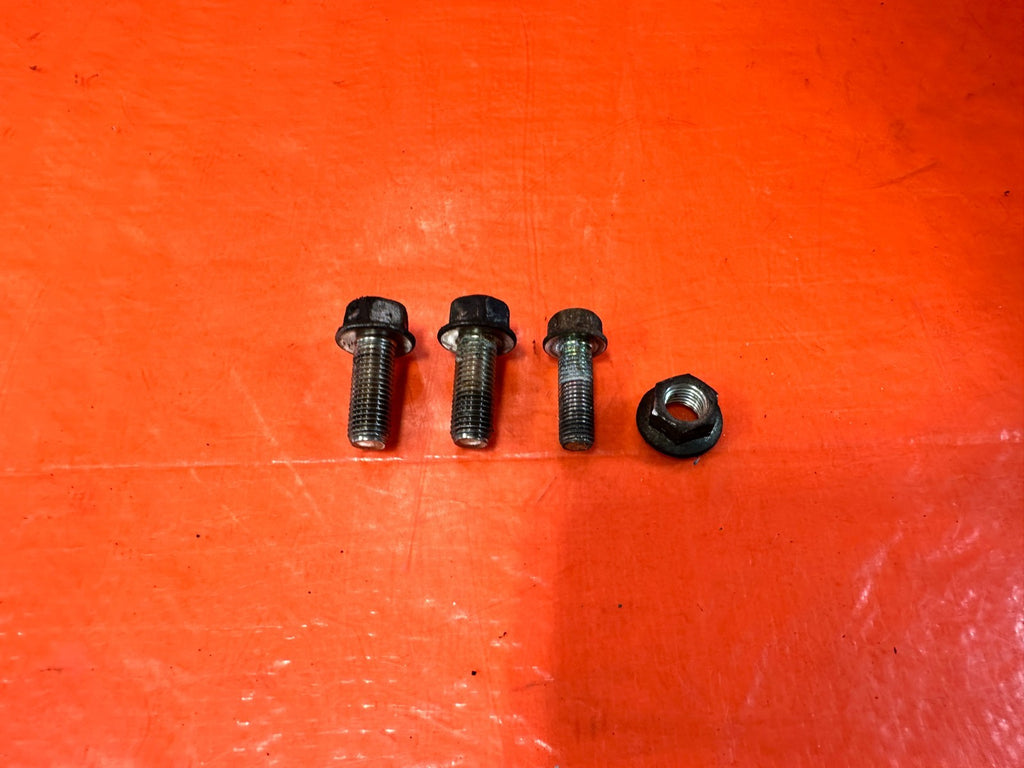 07 11 MAZDA RX8 RX 8  DRIVER LEFT MOTOR MOUNT BOLT SET BOLTS   OEM FACTORY 3030