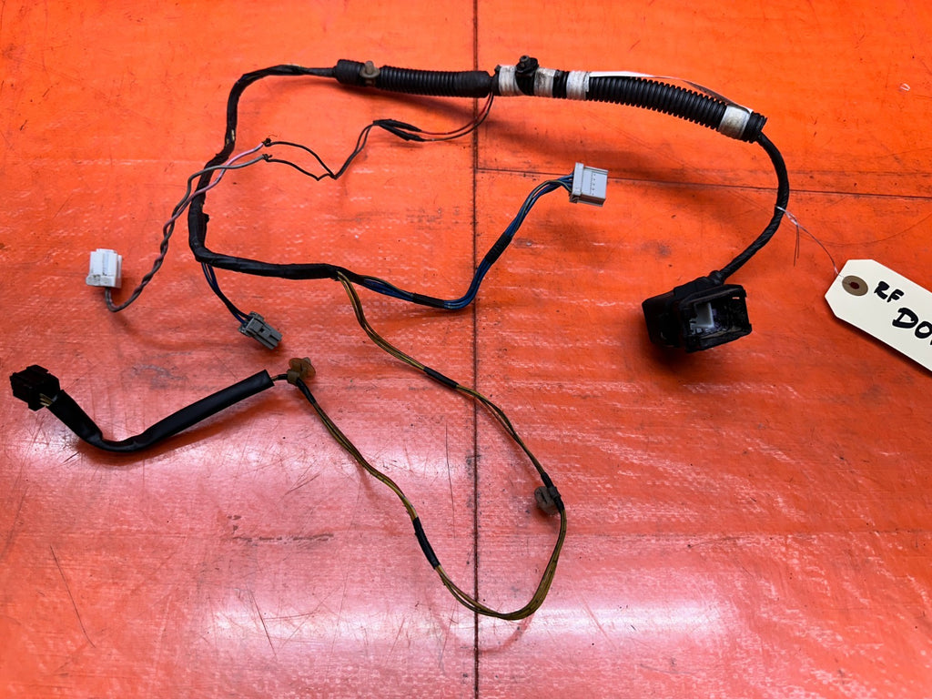 1994-2001 ACURA INTEGRA 2D PASSENGER RIGHT DOOR WIRING HARNESS OEM #3498